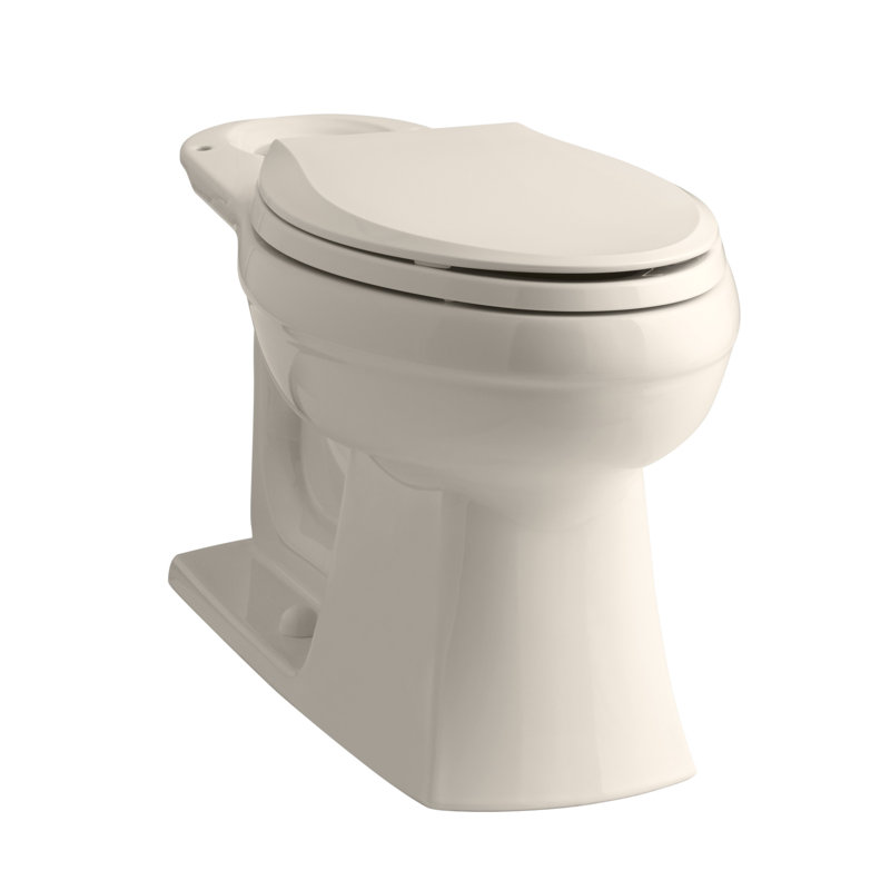 Kelston 1.28 GPF (Water Efficient) Elongated Toilet Bowl (Seat Not Included), Innocent Blush