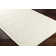 Rectangle Ronya Polyester/Wool Area Rug in Cream