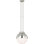 Cavill 12" Pendant with Hood and White Glass