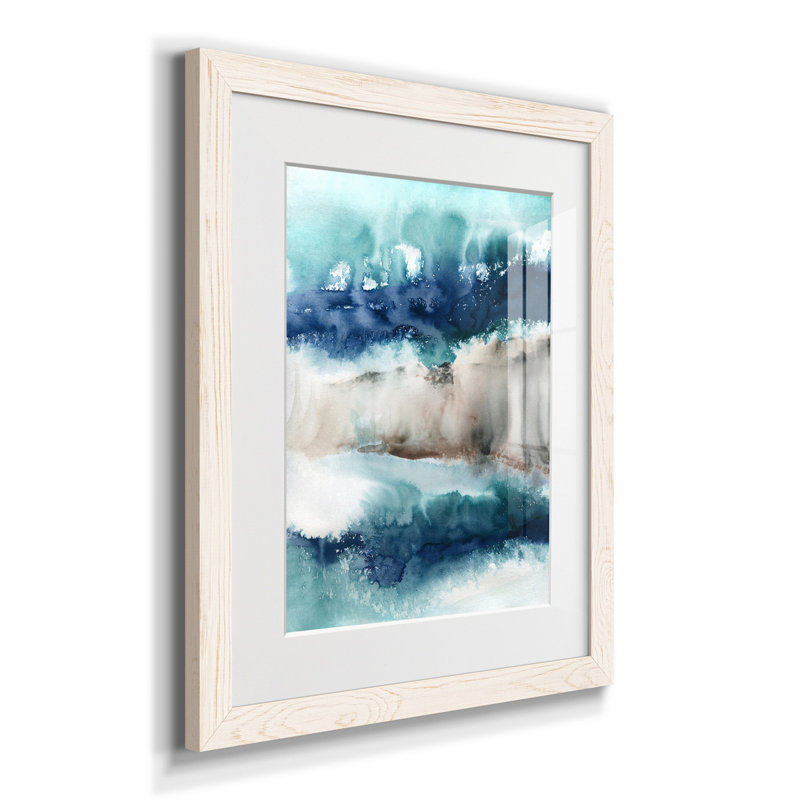 Rainy Paris I - reproduction d'art, H 20 po x l 17 po x P 1 po, Papier encadré blanc, Blanc