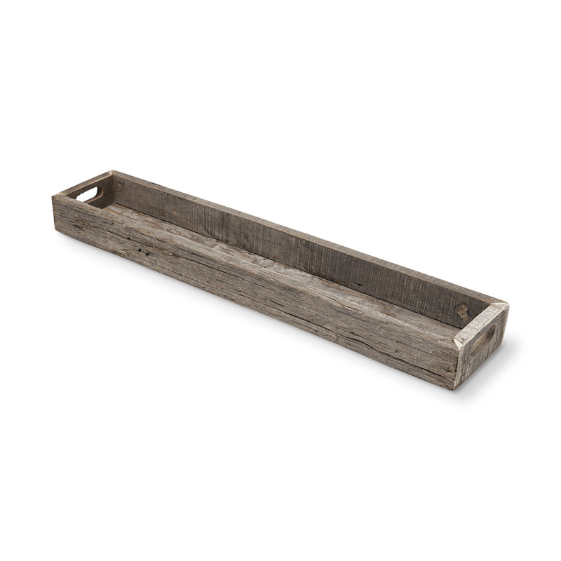 Plateau de service en bois Jake, Brun, H 3 po x l 36 po x P 7 po