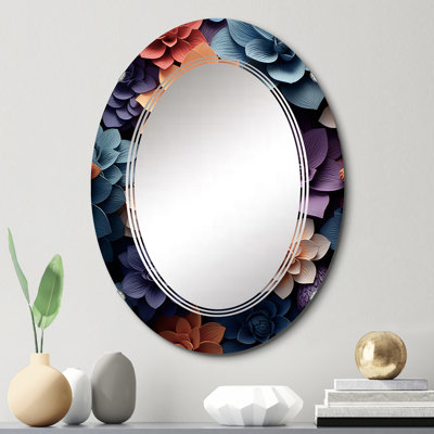 Tedrick - Miroir mural moderne ovale