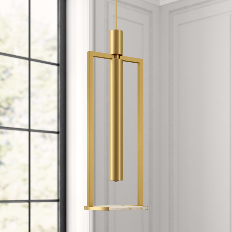 Kelly Wearstler Melange Medium Floating Disc Pendant, Antique-Burnished Brass, 30" H x 10.25" W x 10.25" D