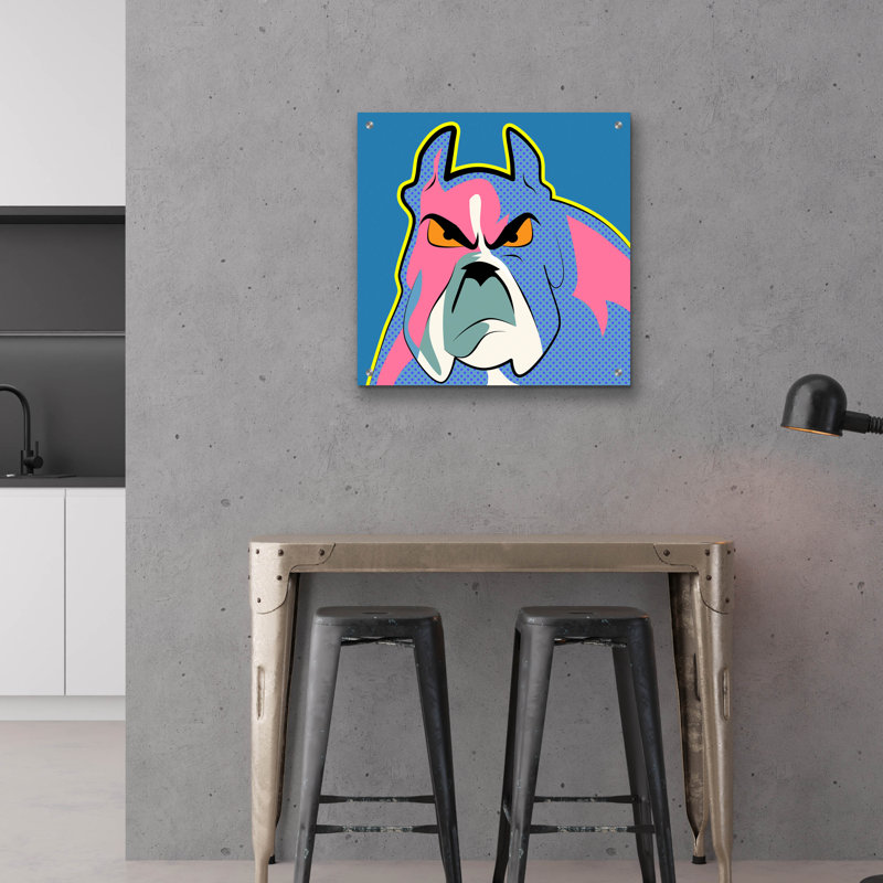 «Bull Dog Pop» par Mark Ashkenazi, H 24 po x l 24 po