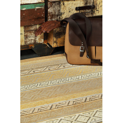 Mansbury Geometric Hand Woven Area Rug