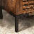 Miller Solid Wood Nightstand, Rustic Bedroom Side Table with Storage