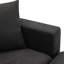 En forme de L contemporain avec canapé réglable en tissu à 4 places pour différents espaces, fabrication en fer, sièges confortables, capacité de 300 lb, salon modulaire gris moderne Dawn, appartement,-1797310956