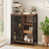 Rustic Oak/Black selected