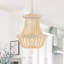 Geraldina 3-Light Empire Wood Bead Chandelier-1488361781