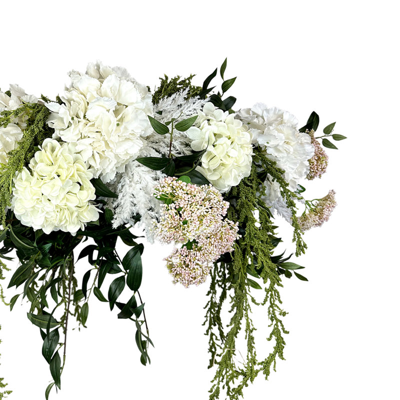 Hydrangea And Sedum Chandelier
