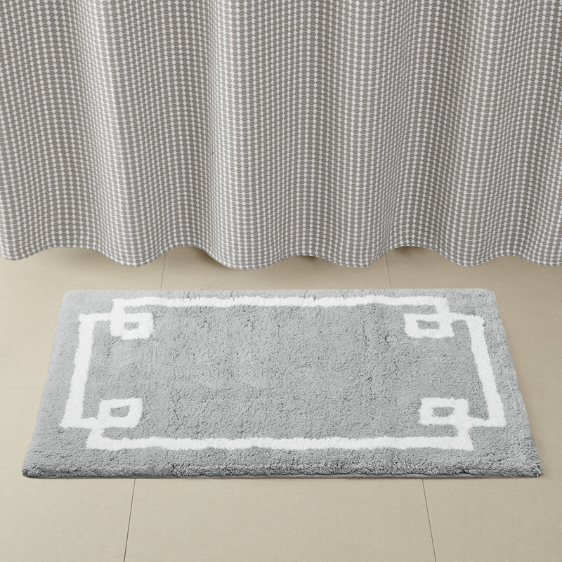 Tapis de bain en coton touffeté 20X30, Simple - L 30 po x l 20 po