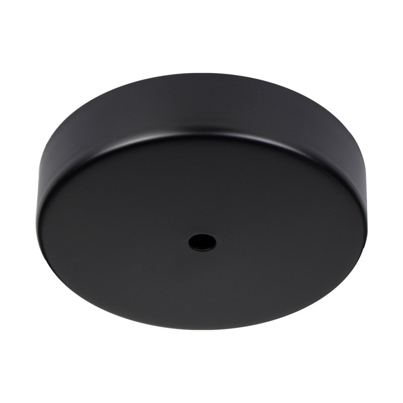 Kloud 1 - Light Single Globe Pendant, Black, Clear, 8" H x 14.6" W x 12" D