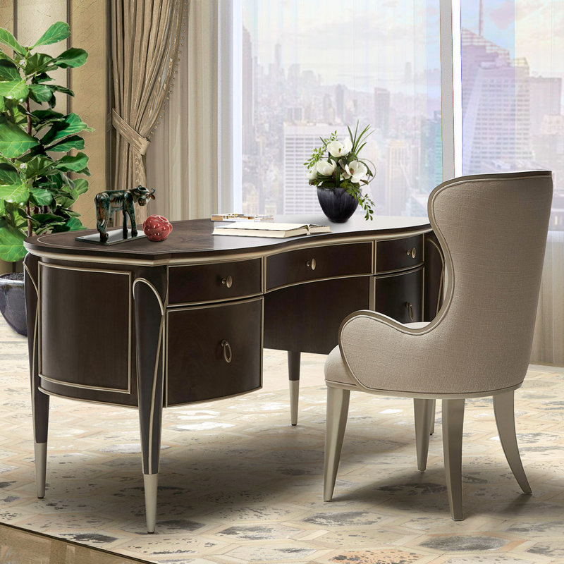 Villa Cherie Desk, Caramel
