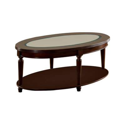 Granvia Transitional Coffee Table - Dark Cherry
