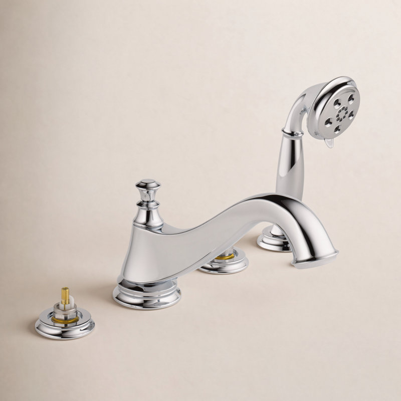 Cassidy™ Deck Mounted Roman Tub Faucet Trim, Chrome