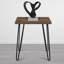 Ewalt Side Table with metal legs-345958976
