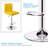 Adjustable Swivel 31.75" Bar Stool-2003632332