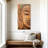 Wood Effect Buddha Canvas Print-92829580