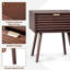 Table de chevet en bois massif Olijah-1873541273