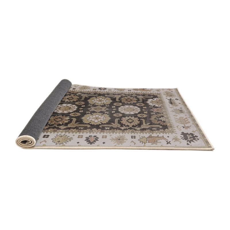 Tapis oriental beige / brun / noir Arshage, Rond 5 pi