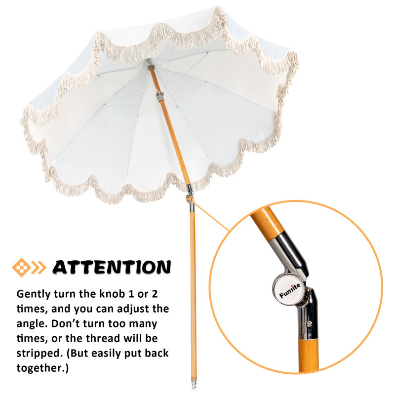  Parasol de 6,5 pi, Bleu