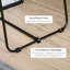 Metal Rectangle Floor Mirror