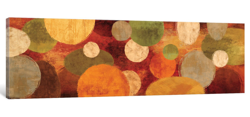 «With Gusto I», reproduction d'art sur toile, H 16 po x l 48 po x P 1,5 po