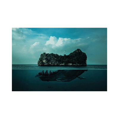 Skull Island by Milos Karanovic - Wrapped Canvas Painting
