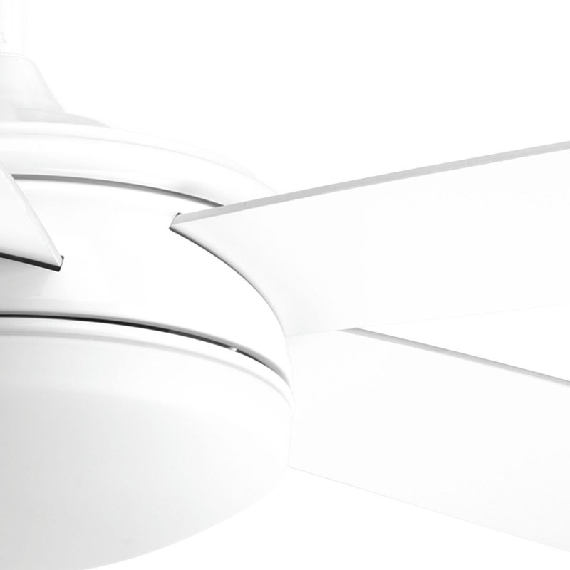 Fresno 60'' Ceiling Fan with LED Lights, White