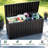 80 Gallon Lockable Resin Deck Box, Waterproof Outdoor Patio Storage Box For Garden Tools & Patio Furniture-129177309
