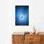 Diver Among Fish Serene Tranquil Abstract Fish Ocean Architecture Wall Art Print 1 Piece Wrapped Canvas Wall Art-441972478