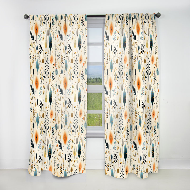 Rideau obscurcissant Boho, L 52 po x L 108 po