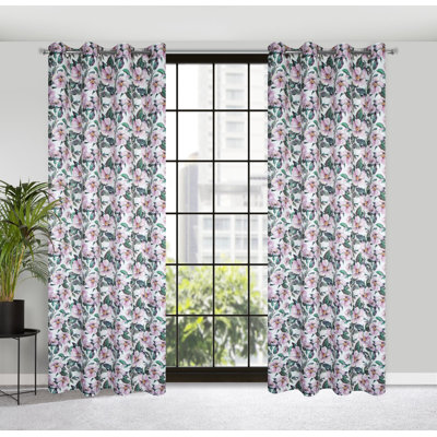 Adebisi Semi Sheer Curtains Single Panel
