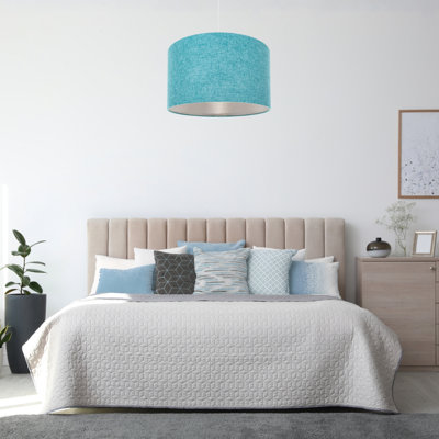 Ibiza Linen Drum Lamp Shade