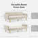 Twin 77.5" Wide Convertible Sofa