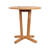 Tuan Round Teak Solid Wood Outdoor Side Table , 27 " W 27 " D