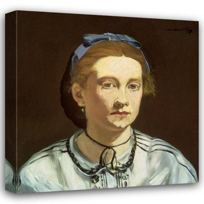"Victorine Meurent" par Édouard Manet - Toile tendue avec châssis
