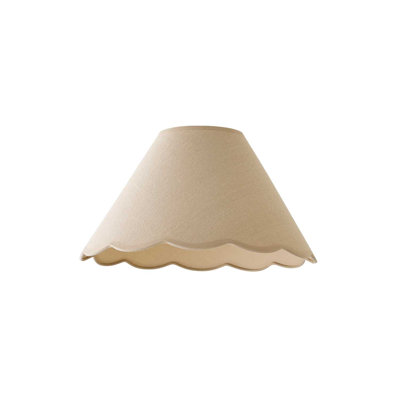 Hinote 22 cm H Empire Lamp Shade ( Slip-On ) in Cream