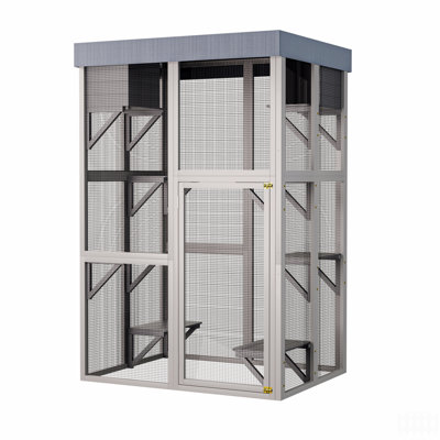 Grand enclos extérieur pour chat Catio