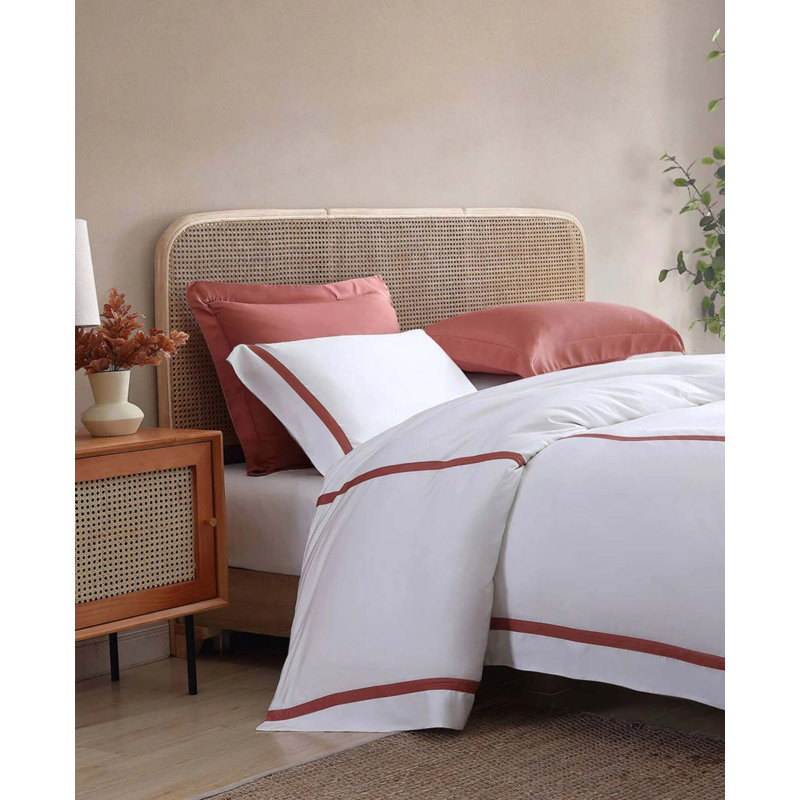Natural Sham Set, King, Clay
