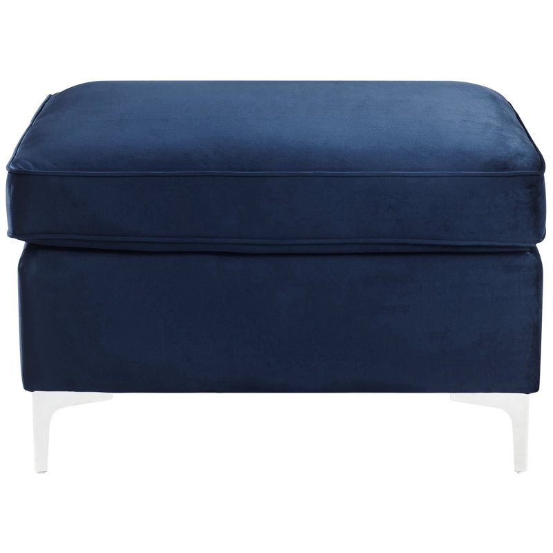 Sièges confortables rectangulaires bleus - coussins en fausse fourrure pour un confort et un style combinés en métal de luxe supplémentaire