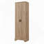 Armoire de rangement à deux portes avec tablette réglable et conception anti-basculement facile à assembler-1184789038