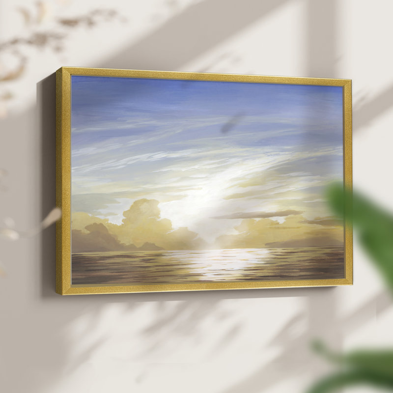 «Luminous Waters III», reproduction encadrée, H 8 po x l 10 po