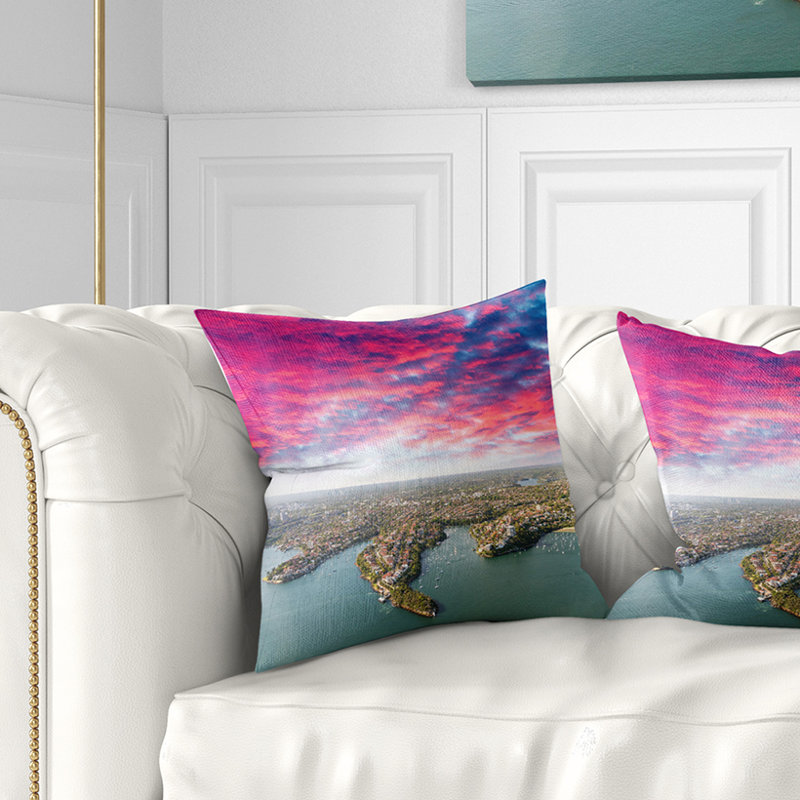 Coussin Sydney, 16 po x 1 po, Coussin décoratif