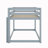 Floor Bunk Bed With Ladder-1109979434