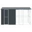 Cage à oiseaux vidaXL anthracite 169,29 x 81,89 x 97,24 po-465722604