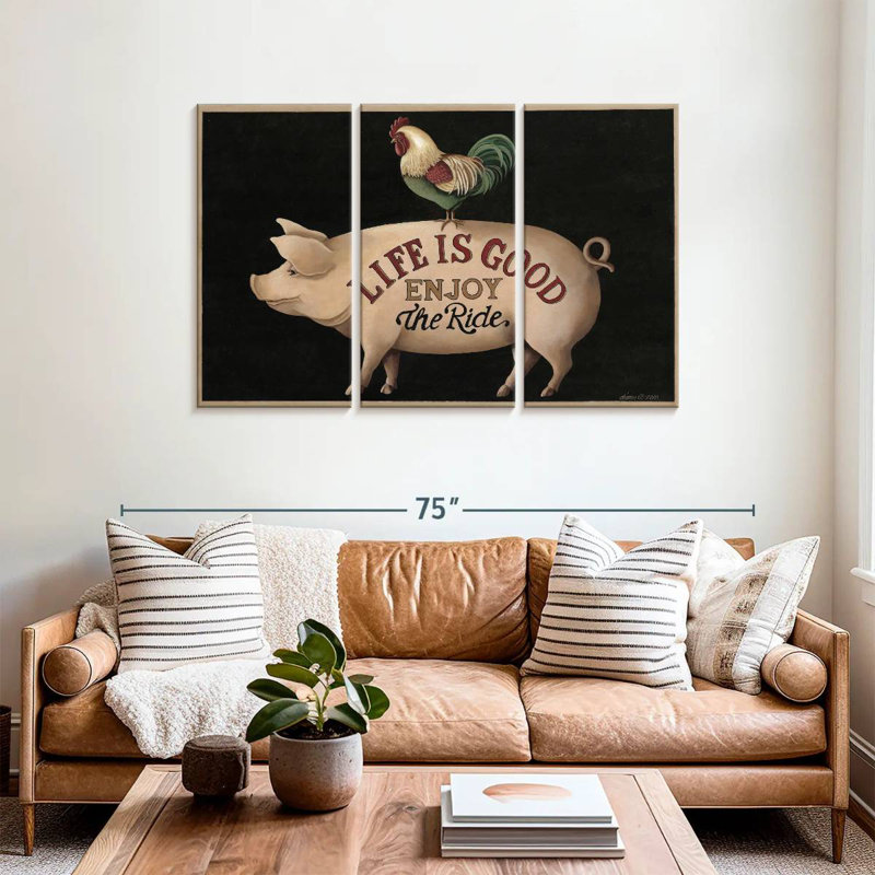Brampt Life Is Good Enjoy The Ride, 36" H x 57" W