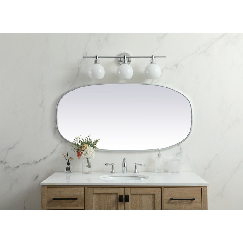 Miroir Bertin, Argent argent, 48 po x 24 po 
