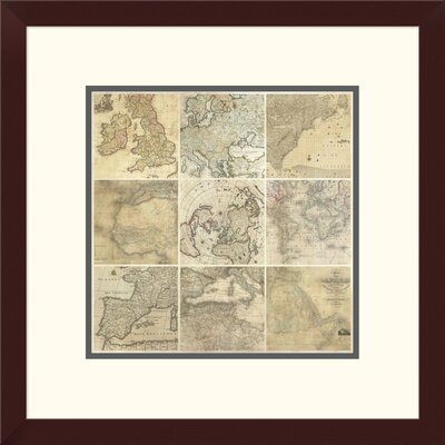 Around the World II' by Joannoo Framed Graphic Art -  Global Gallery, DPF-456307-1212-180