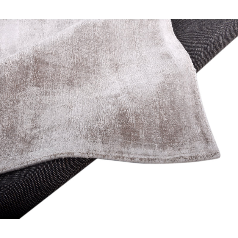 Shine Solid Colour Hand Woven Hand Loomed Tan Area Rug, Rectangular 160 x 230cm
